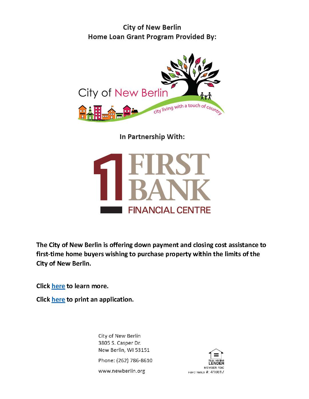 First Time Home Buyers Grant 