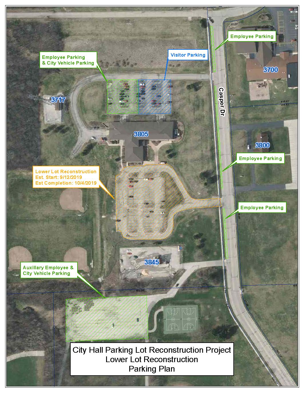 Lower Lot Parking Plan