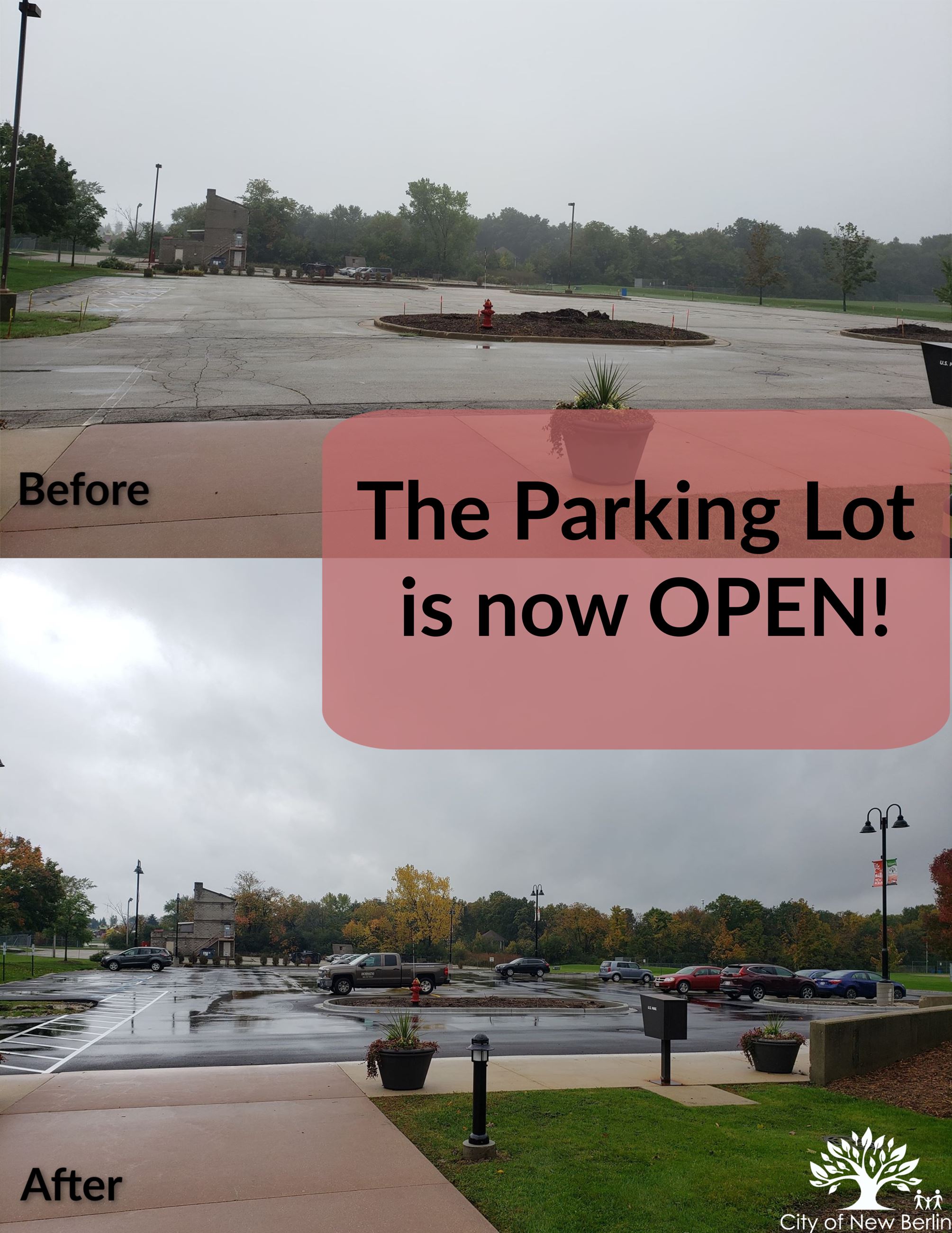 Parking Lot Finished