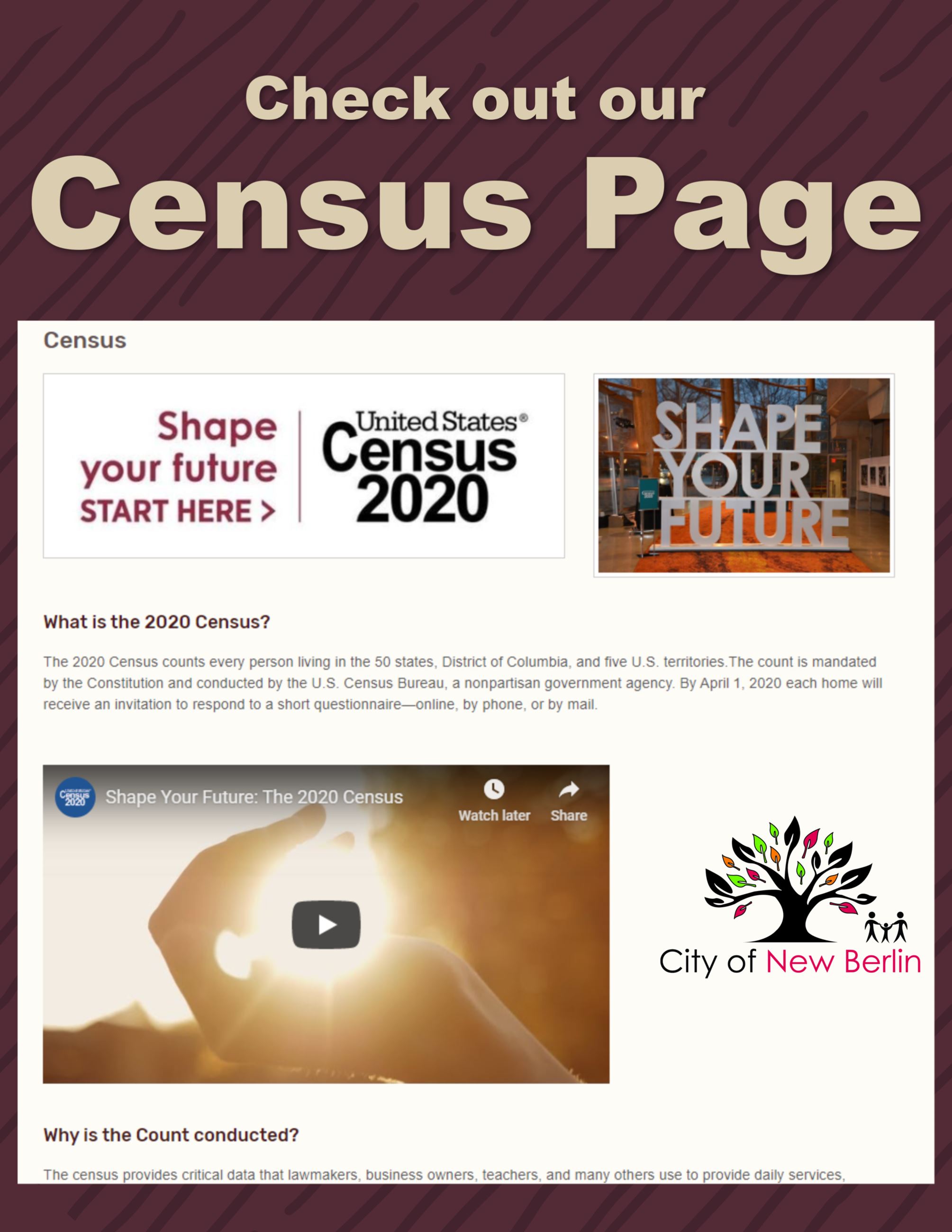 Census Page Advertisement