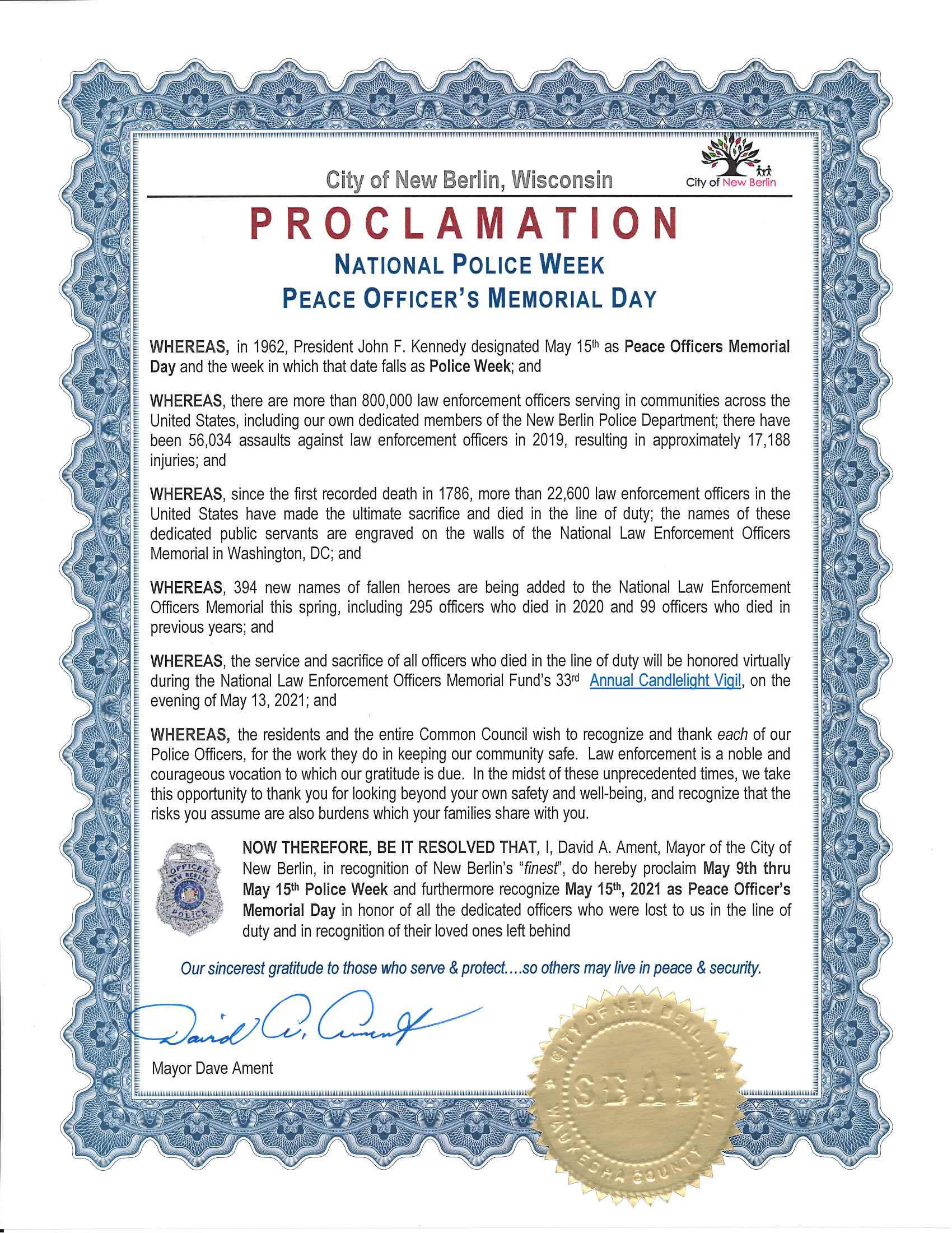 National Police Week 2021