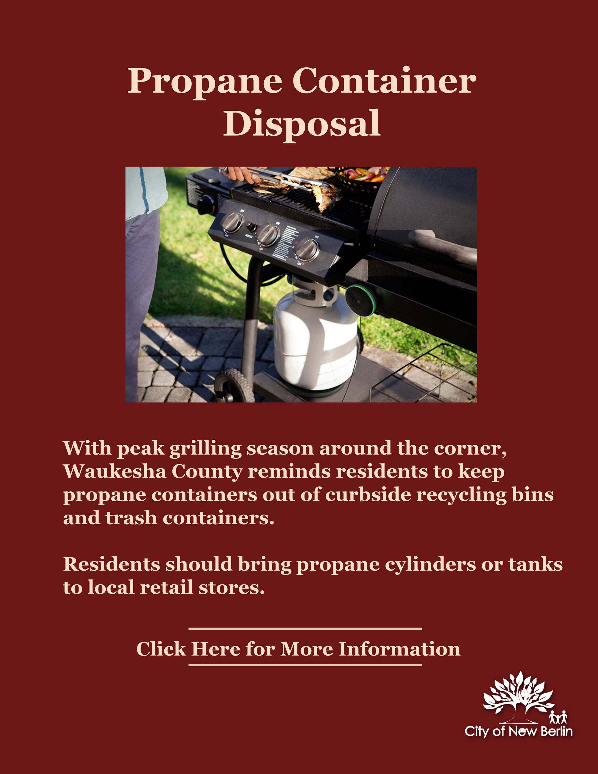 Propane Container Disposal 