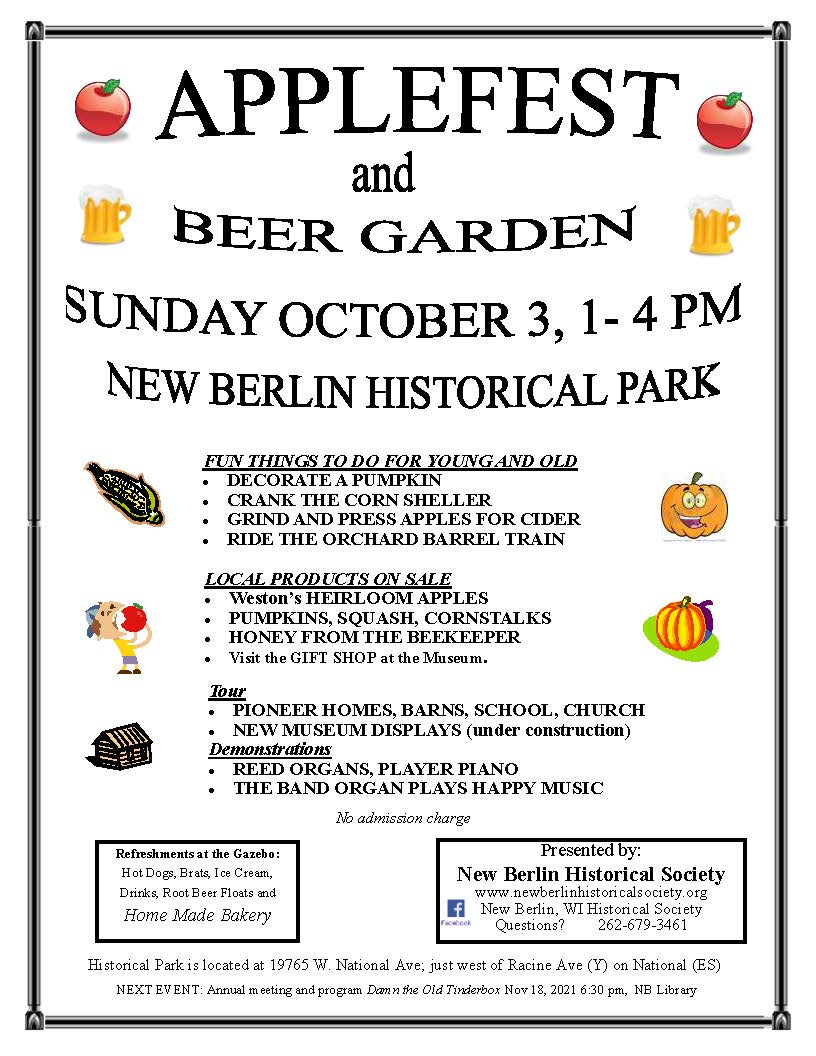 Applefest 2021 flyer