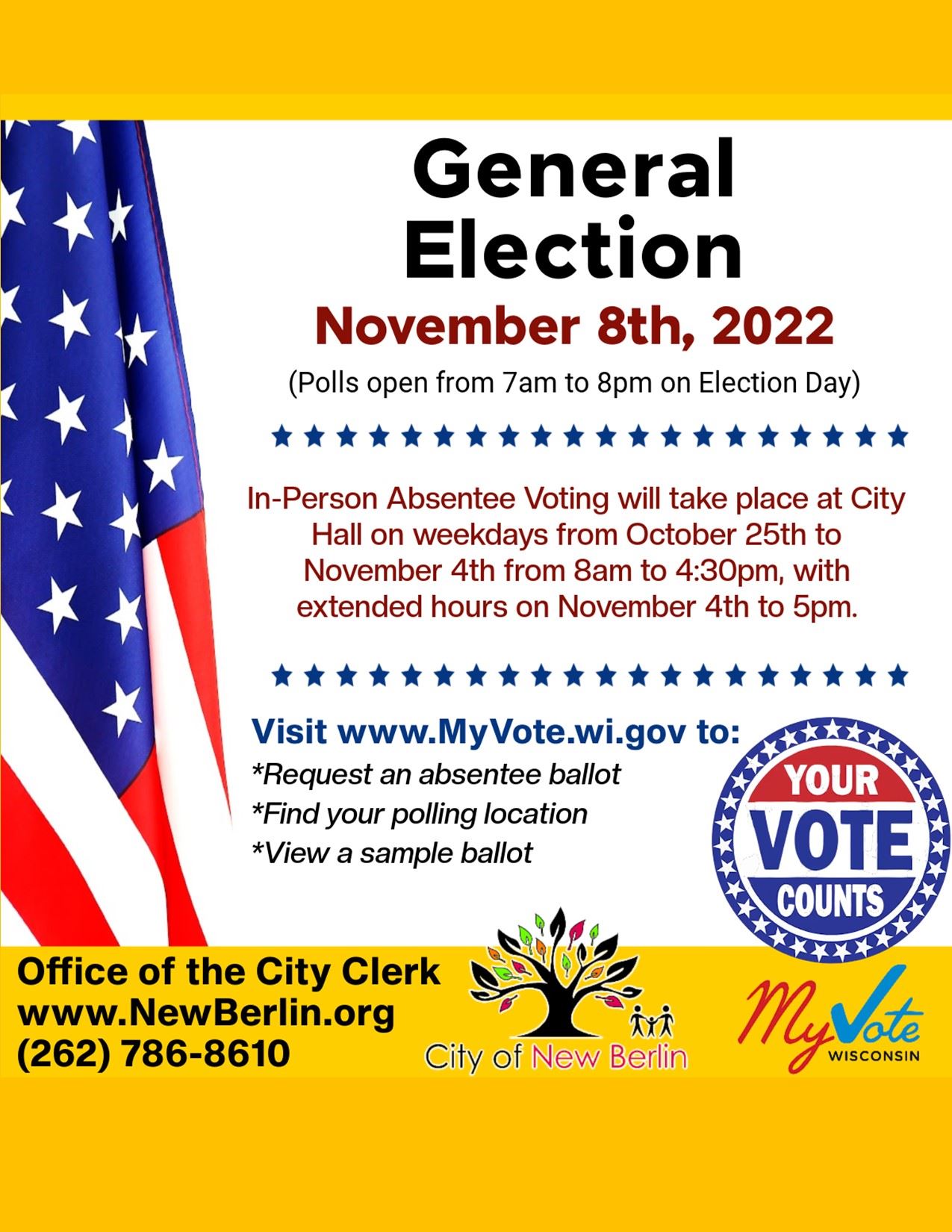 General Election IPAV Information