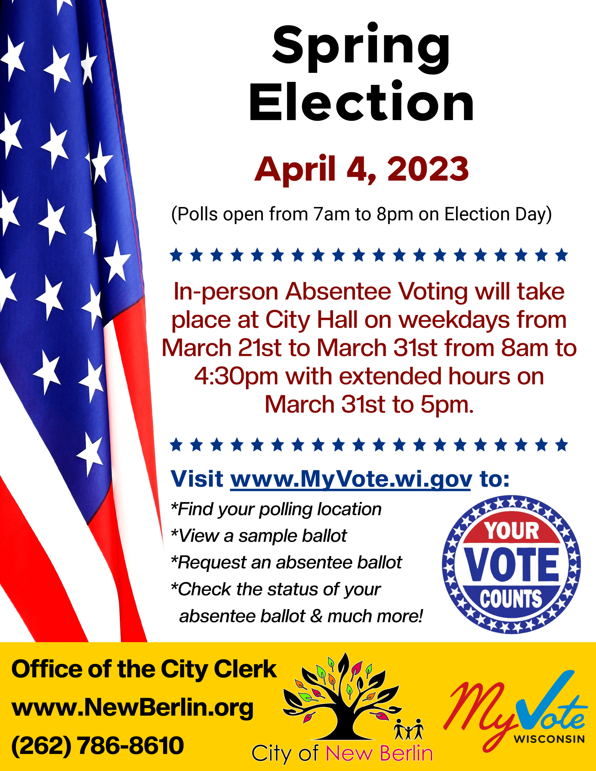 Spring election 4-4-2023