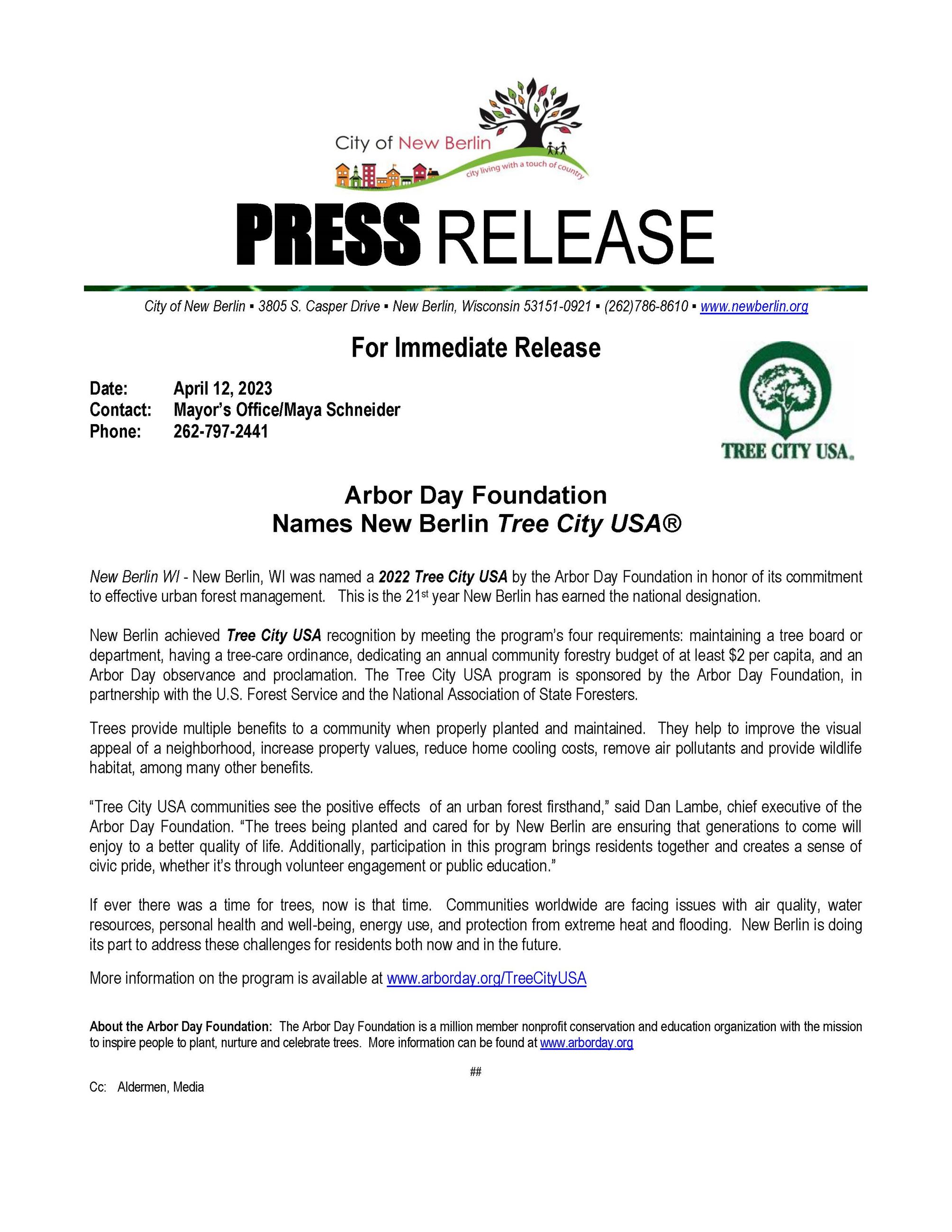 Press-Release-Tree City USA 2022.doc