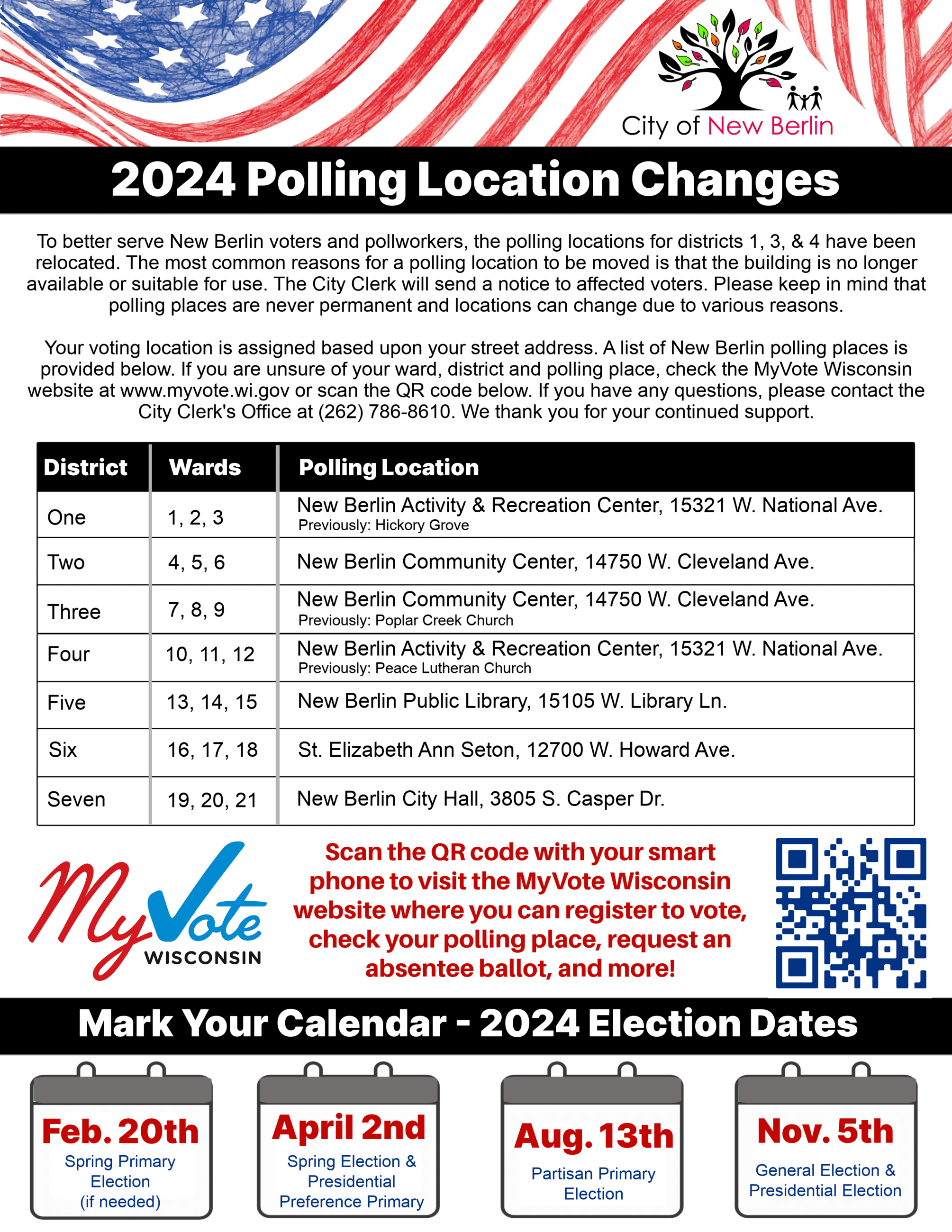 Clerk Advertisement_Polling Place Changes for 2024