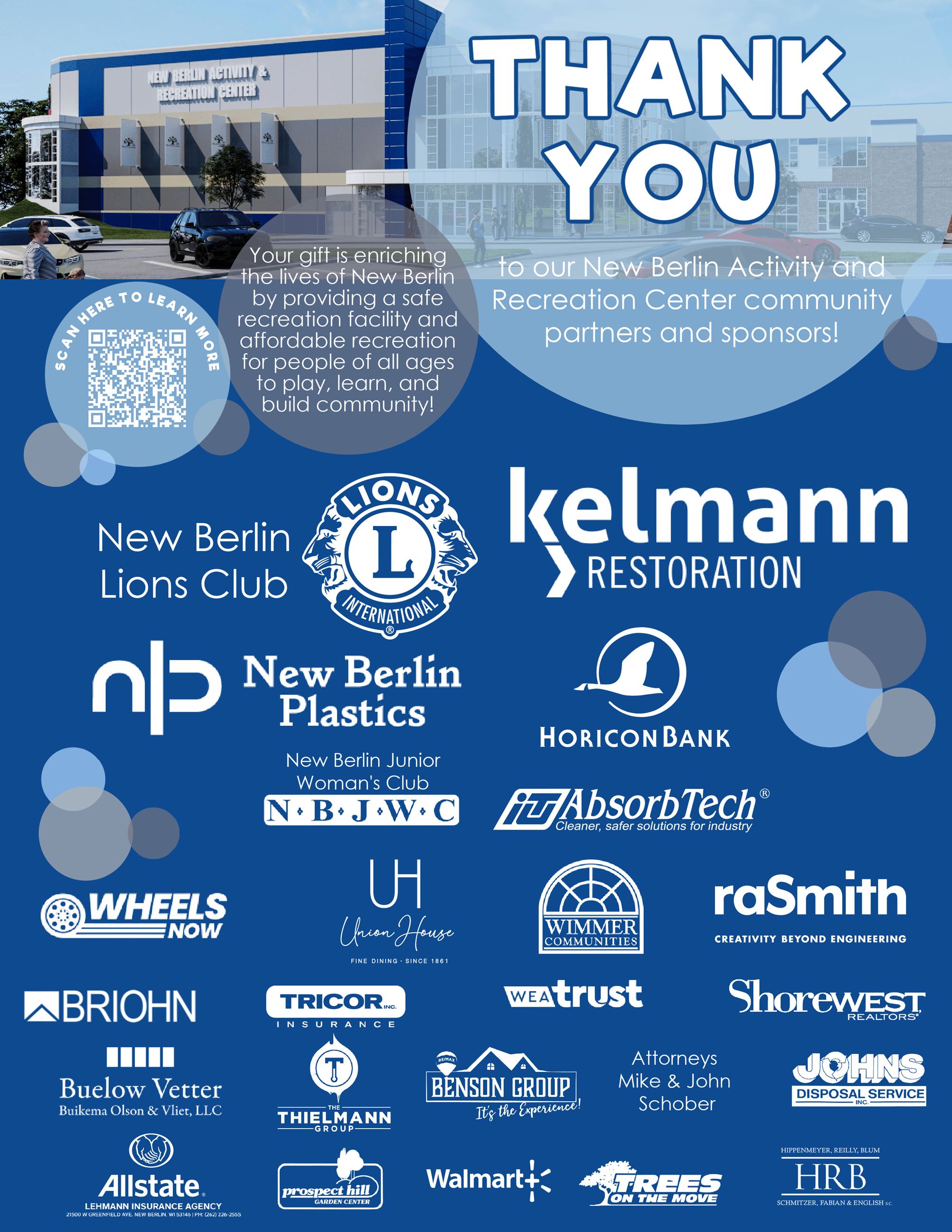 Thank you donors 2-2-24