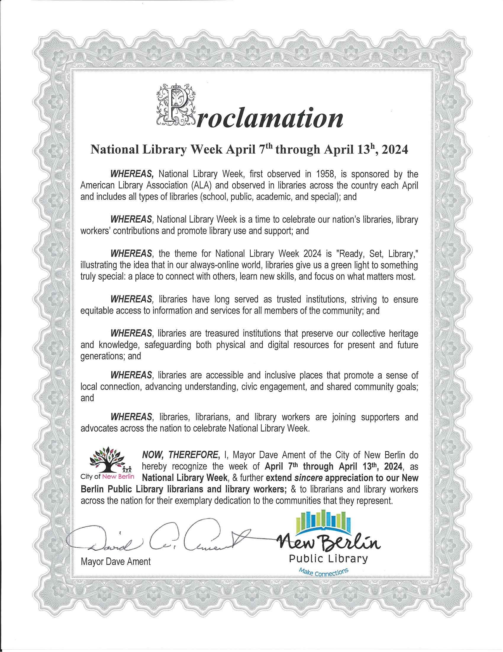 National Library Week 2024