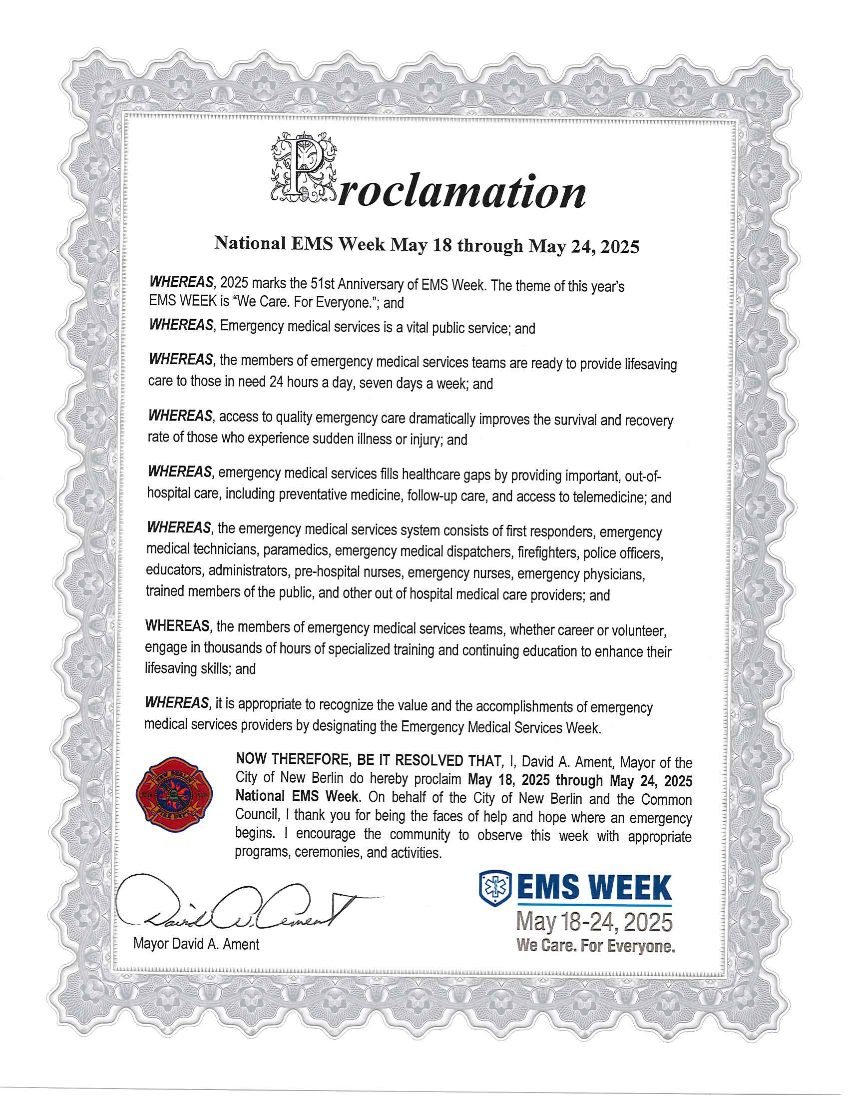 EMS Week 2025