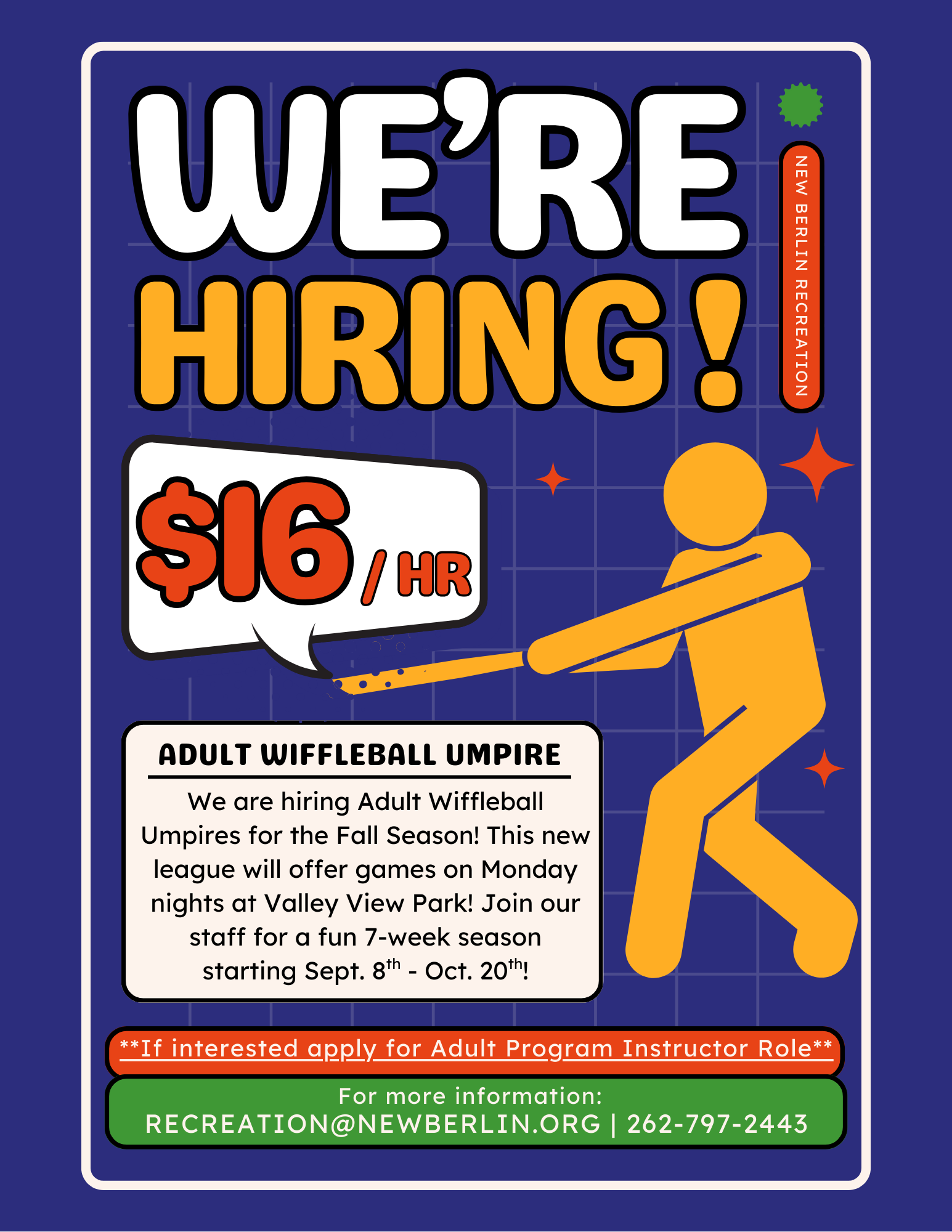 Wiffleball Umpire Flyer